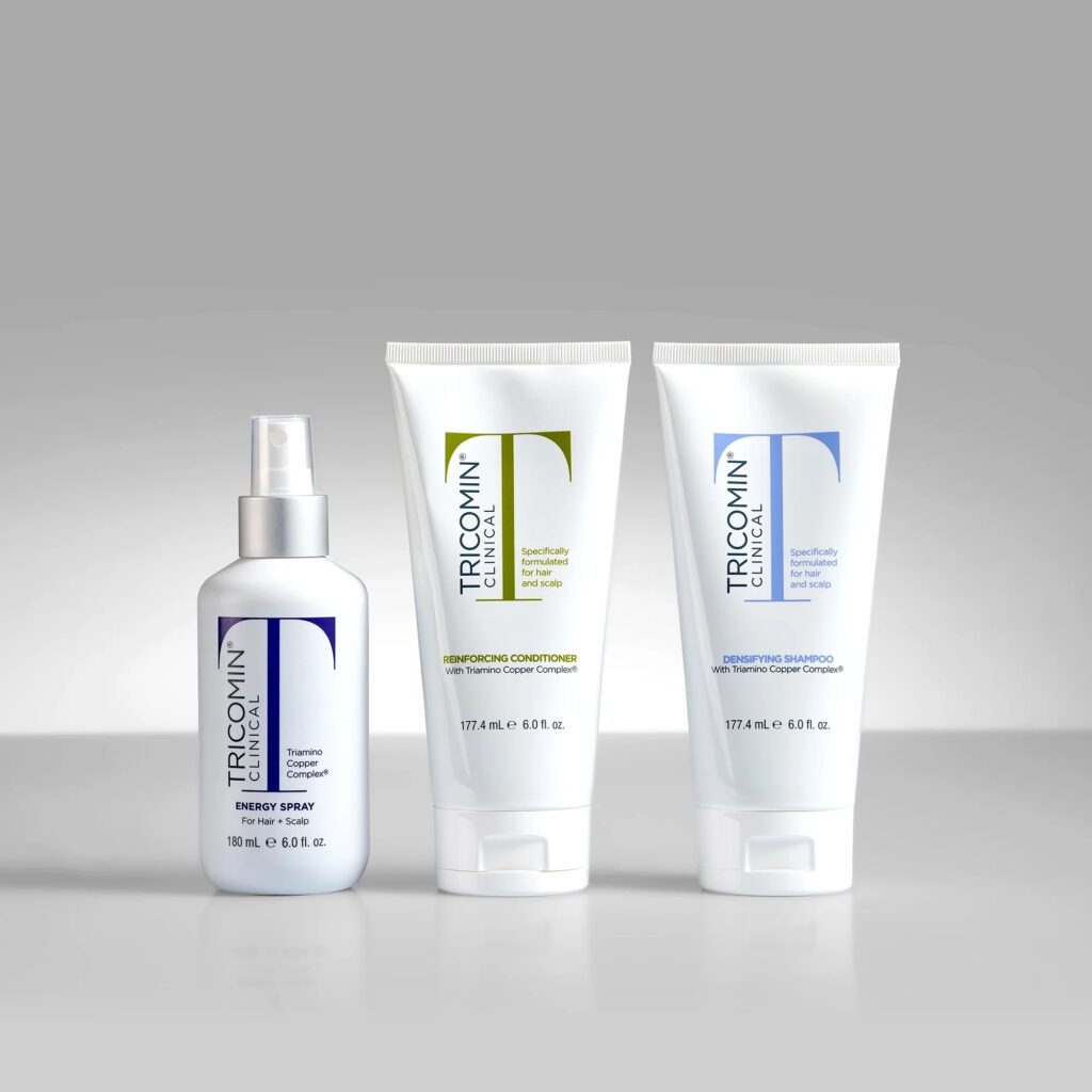 Tricomin shampoo and conditioner