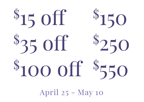 Mother's Day gift card sale